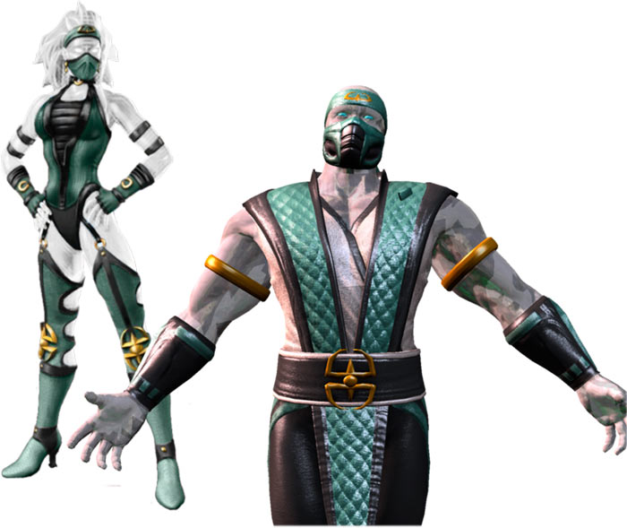 Хамелион и Камелиона из мортал комбат