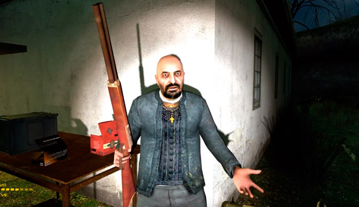 Отец Григорий из Half Life 2