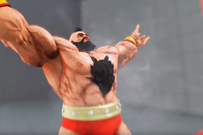 Зангиев из Street Fighter