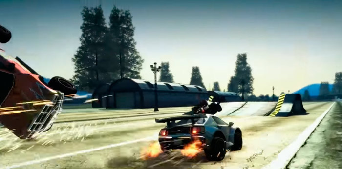 Burnout Paradise гонки на выживание
