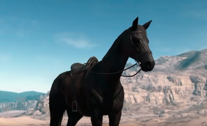 лошадь из метал геар 5