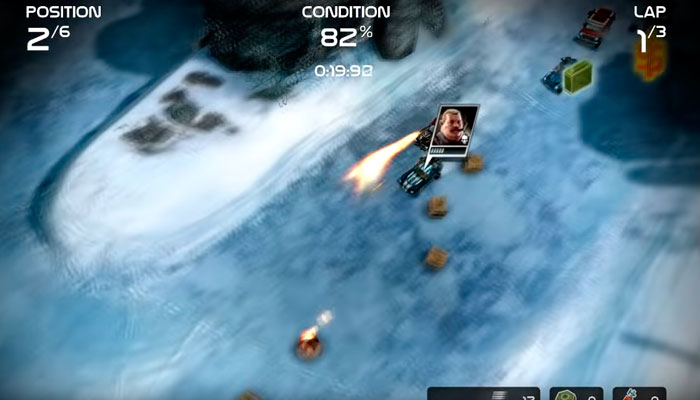 Death Rally ремейк гонок на выживание