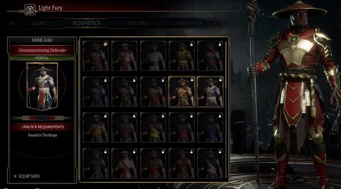 кастомизация мк 11