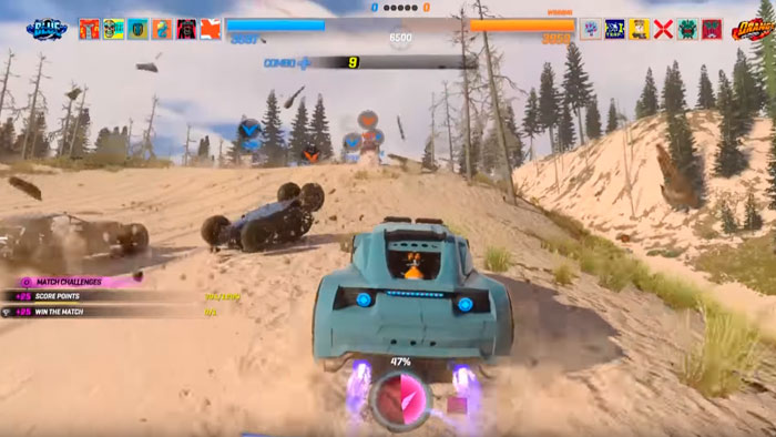 OnRush выживание на гонке