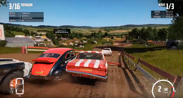WRECKFEST гонка выживание