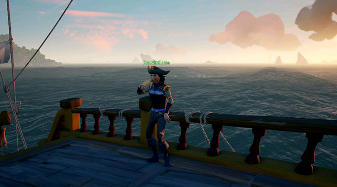 морские игры Sea of thieves