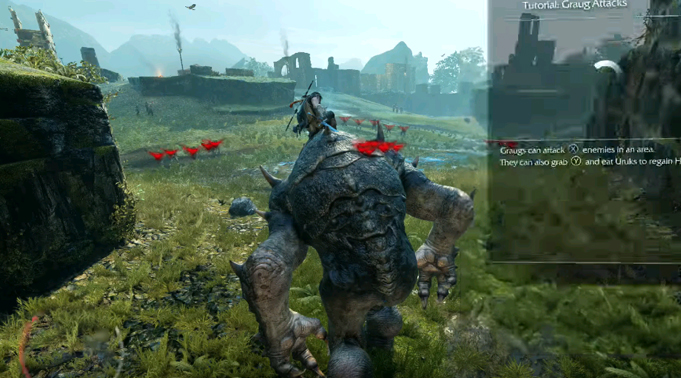 Грауг из Shadow of Mordor