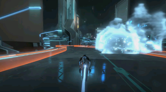 Светоцикл из Tron