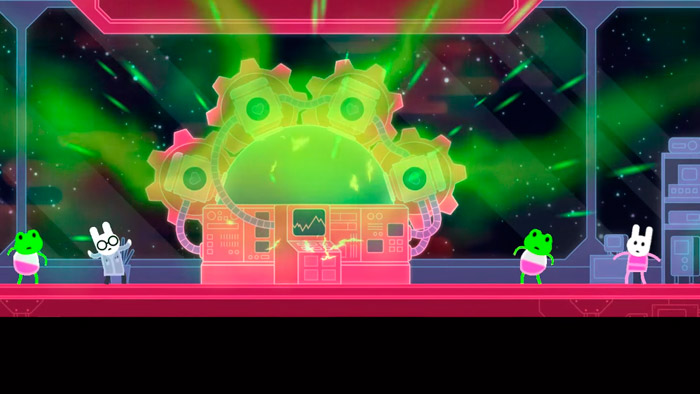 Lovers in a Dangerous Spacetime