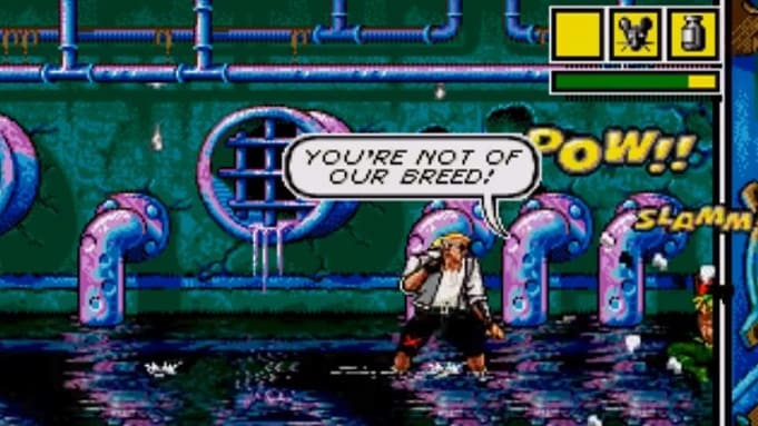 comix zone игра Sega