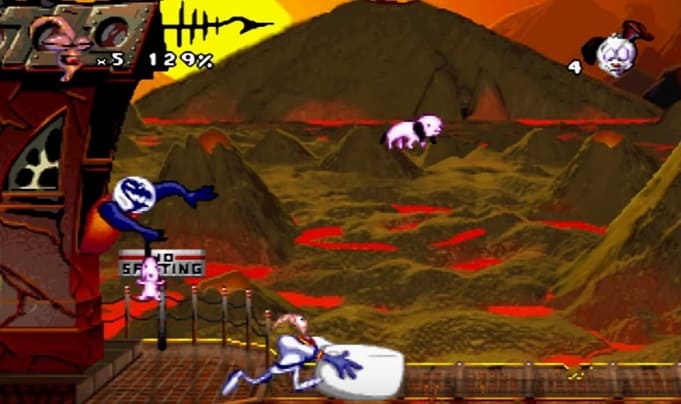 Earthworm Jim для sega mega drive