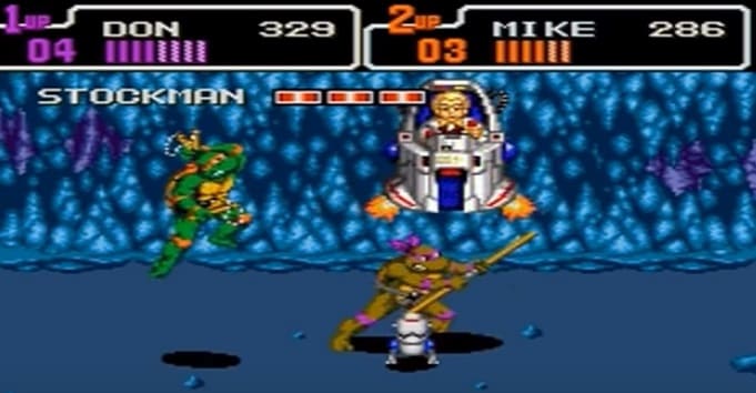 Teenage Mutant Ninja Turtles igra для sega mega drive