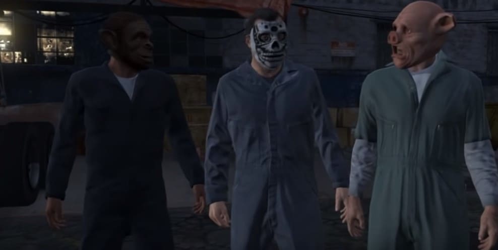 GTA 5 - игра о трёх преступниках 