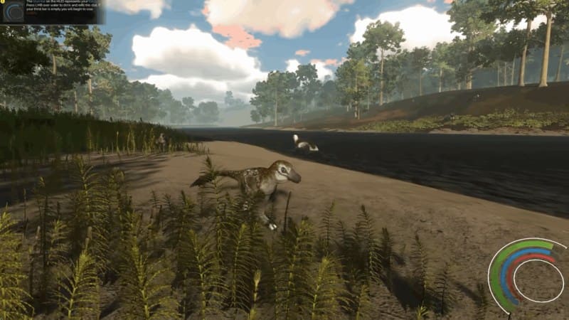 Saurian выживание динозавра