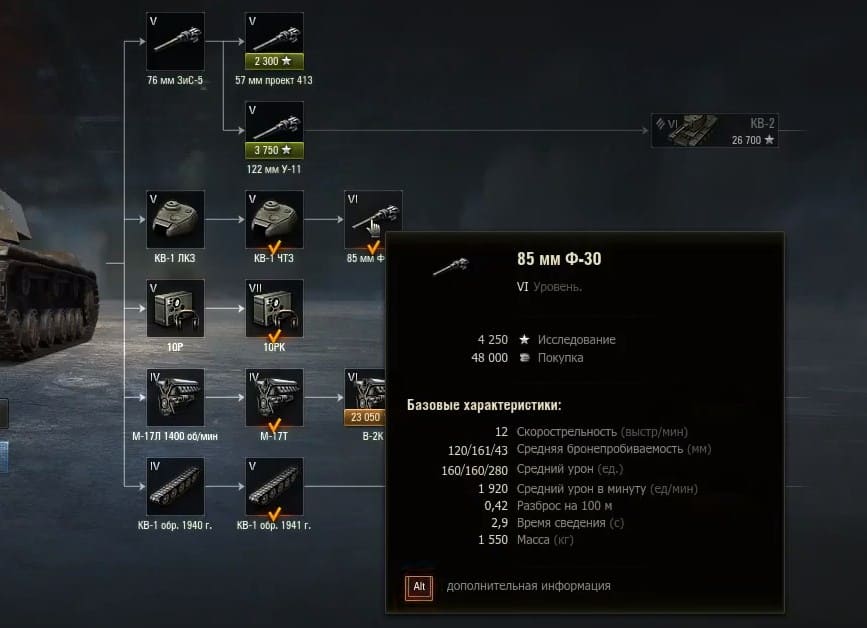 КВ 1 – самый историчный, самый популярный тяж World of Tanks