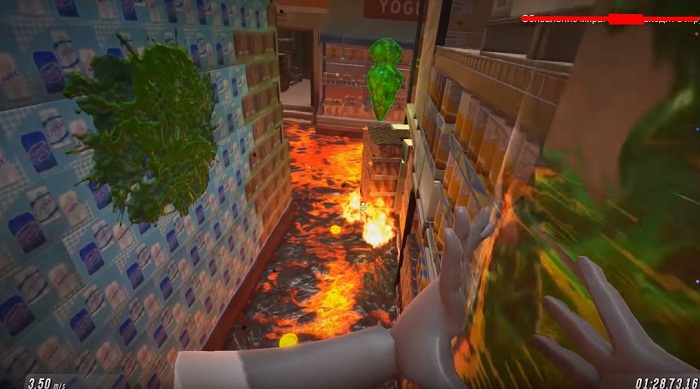 hot lava паркур