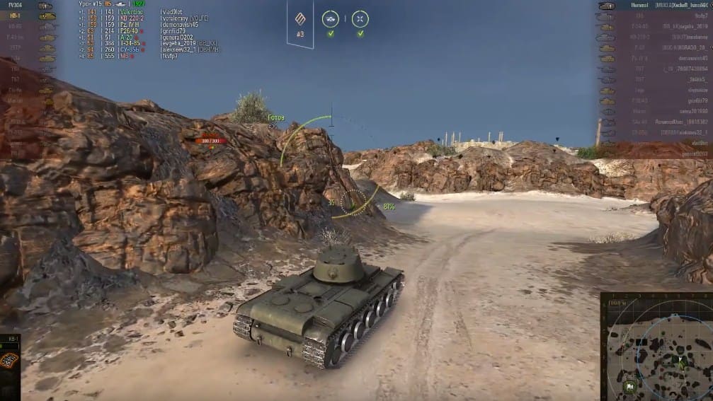 КВ 1 – самый историчный, самый популярный тяж World of Tanks