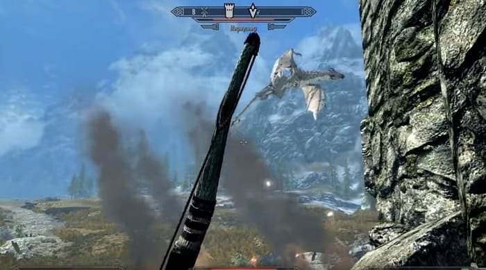 скайрим про драконов рпг