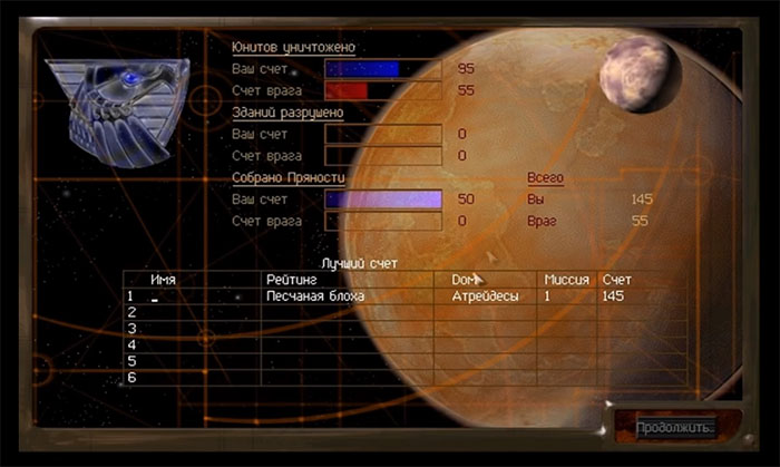 DUNE 2000 (1998) - Игры серии Dune