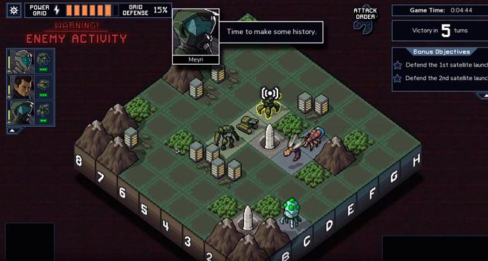 Into The Breach пошаговые стратегии