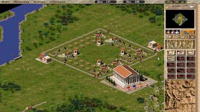 Caesar III экономические симуляторы на пк