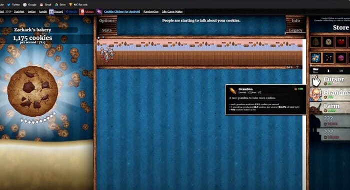 Cookie Clicker игры про приготовление еды на кухне