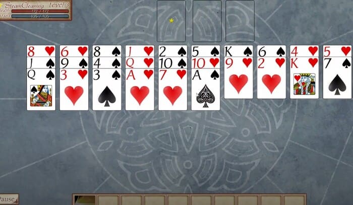 FreeCell Quest карточная игра на пк