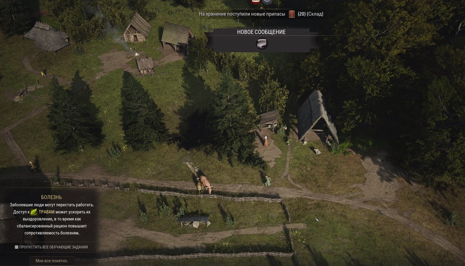 Manor Lords градостроительный симулятор