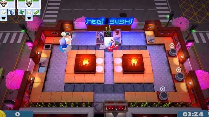 Overcooked 2 игры про поваров еду и кухню на пк