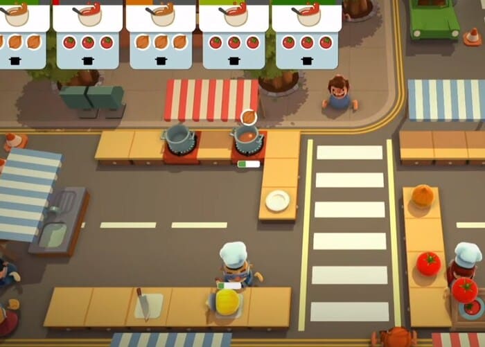 Overcooked игры про поваров еду и кухню на пк