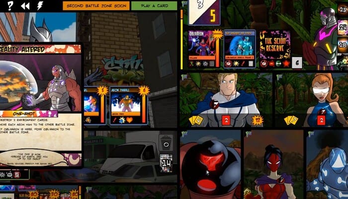 Sentinels of the Multiverse карточные игры