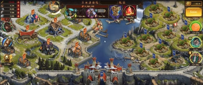 Vikings: War of Clans браузерные игры