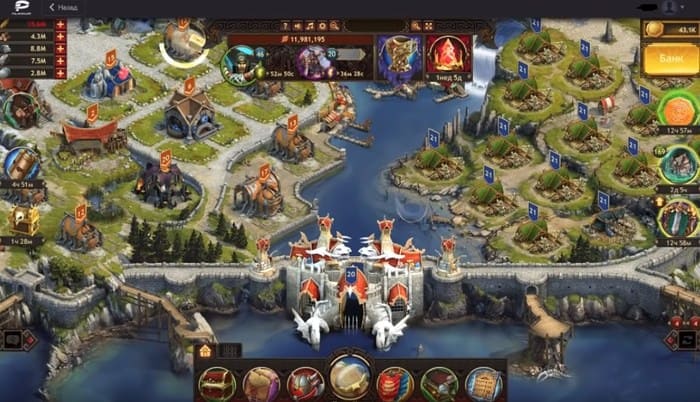 Vikings: War Of Clans МММО экономическая стратегия на пк