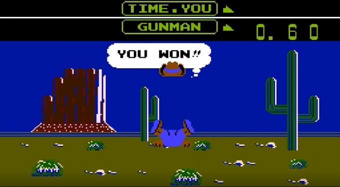 wild gunman — игра с приставок nes и аркадных автоматов