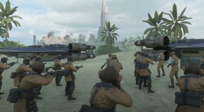 Star Wars Battlefront 2 игры про космос и корабли на пк