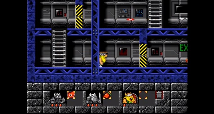 The Lost Vikings старая игра про викингов