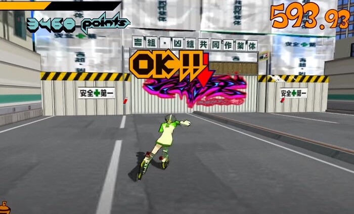 Игры про скейтеров Jet Set Radio