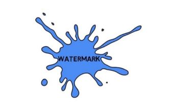 как поставить водяной знак на фото