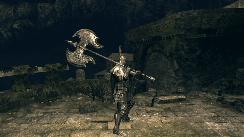 Топор черного дракона в игре Dark Souls 2