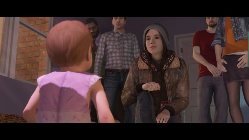 Концовка в Beyond: Two Souls Жизнь-Зои