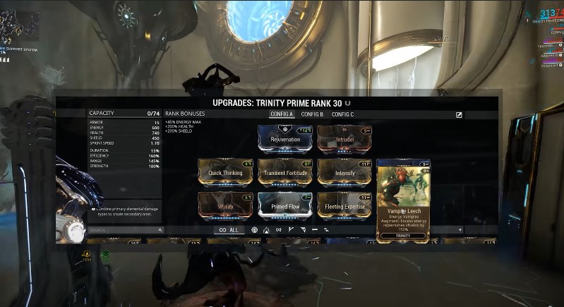 Аугмент моды в Warframe