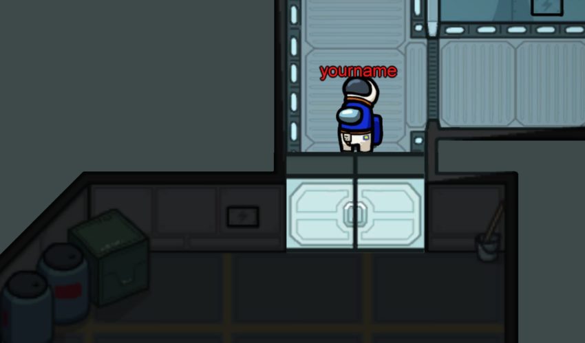 Амонг Ас закрытие дверей