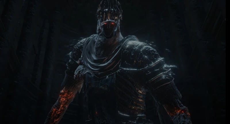 Гигант Йорм на троне