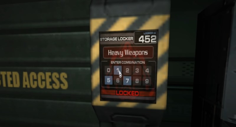 Шкафчик 452 в CPU Complex