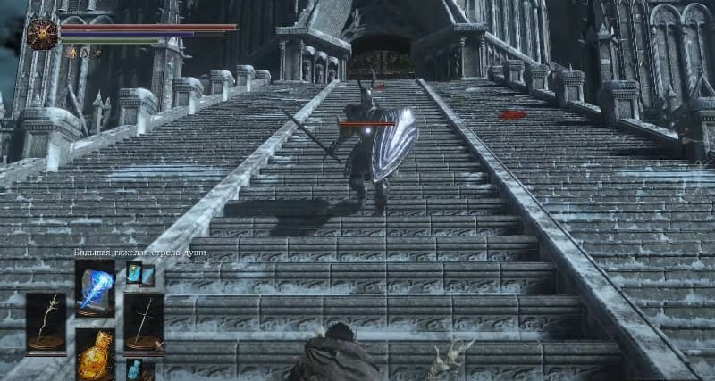 Схватка с рыцарем в Анор Лондо