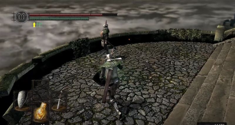 Встреча с рыцарем Солером на балконе