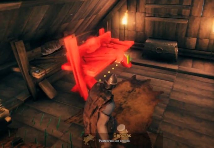 Создание верстака в Вальхейме