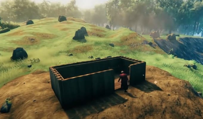 Строительство зданий в Valheim