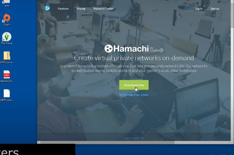 Установка Hamachi