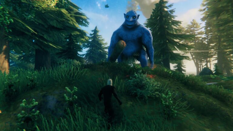приручаем тролля в игре Valheim